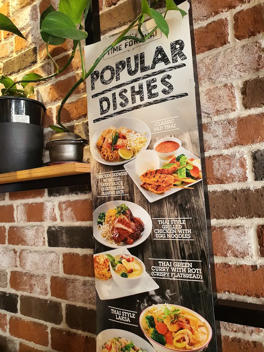 Menu, It's Time for Thai