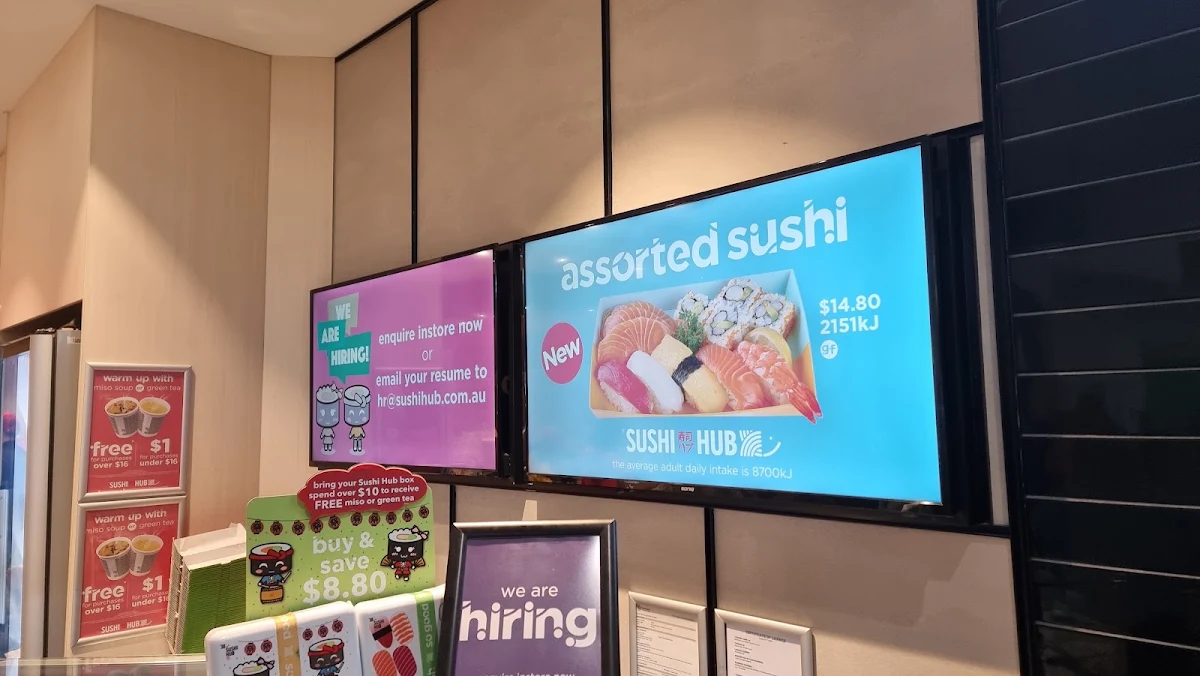 Menu, Sushi Hub Grand Plaza