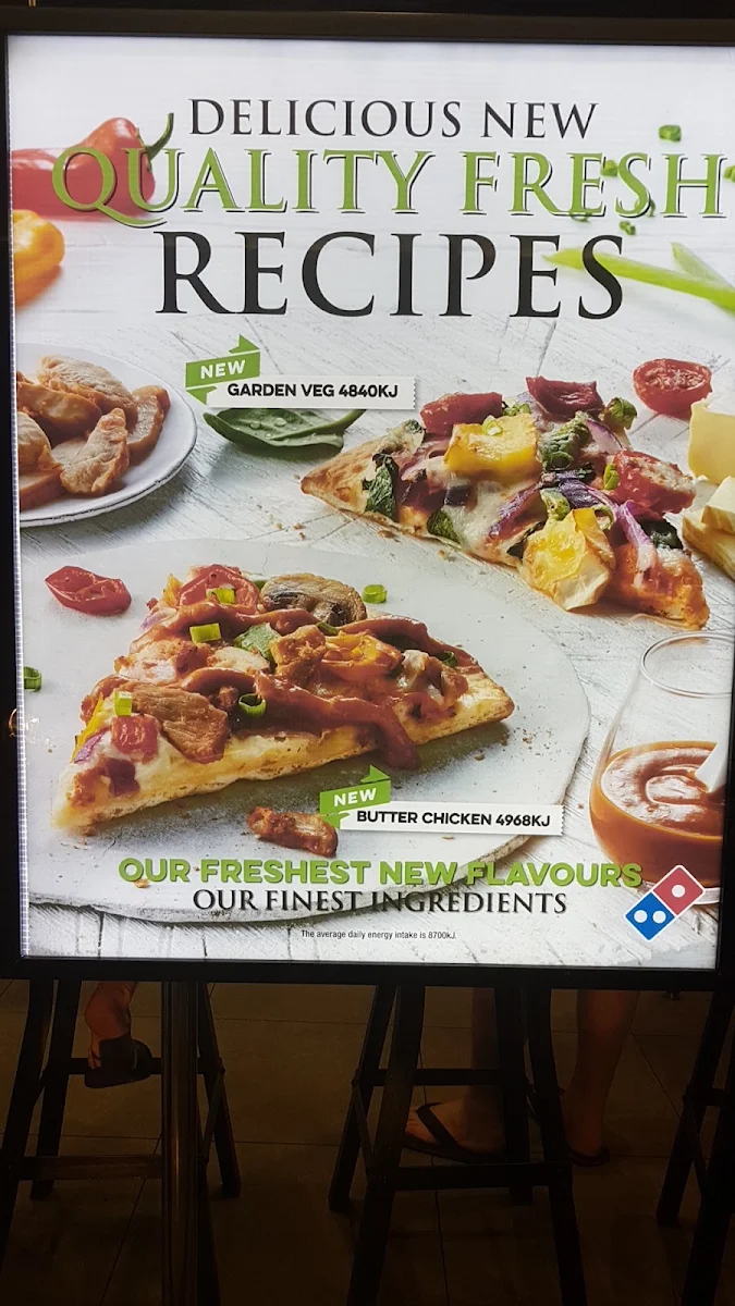 Menu, Domino's Pizza Cleveland