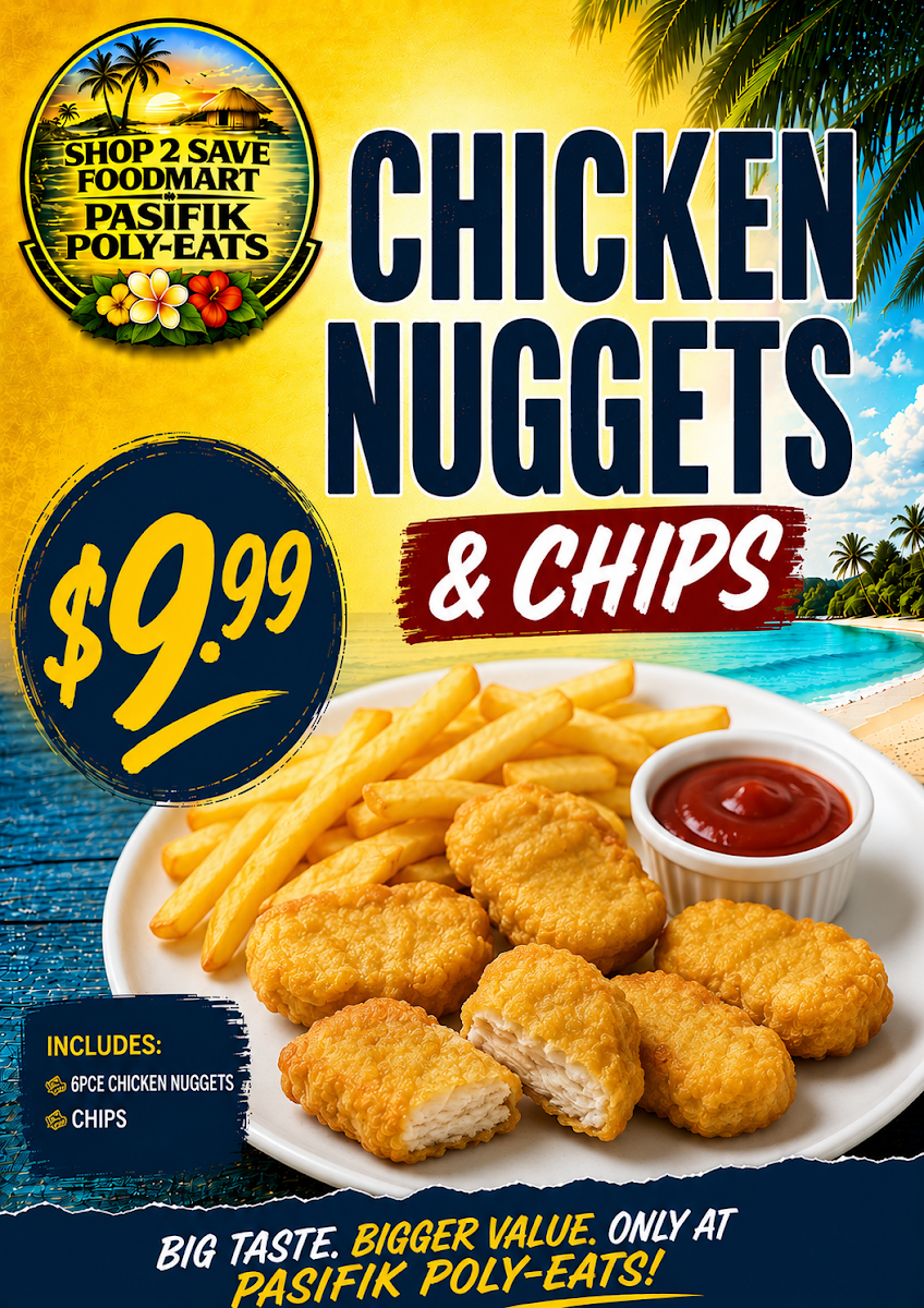 Menu, Pasifik Poly-Eats - (Shop 2 Save Foodmart)