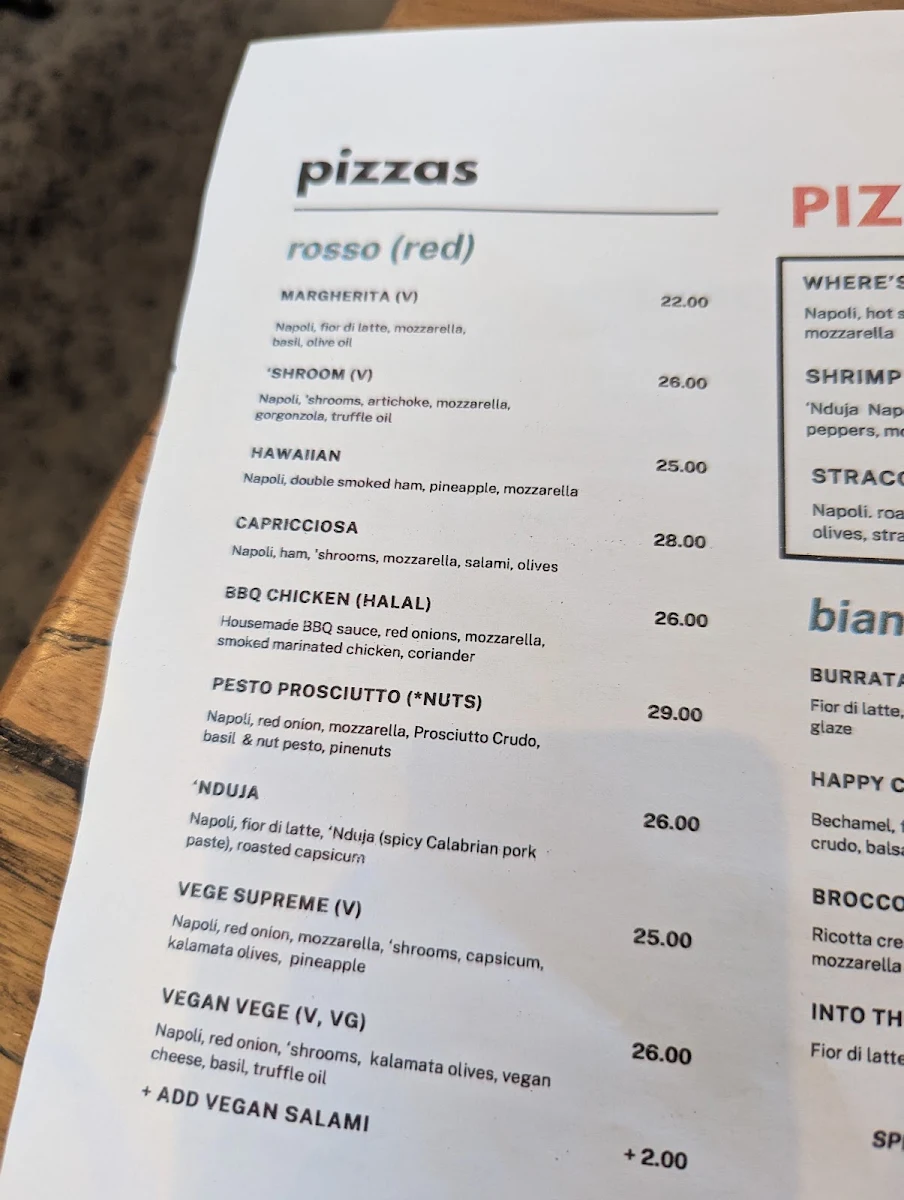 Menu, Campground Kitchen & Bar