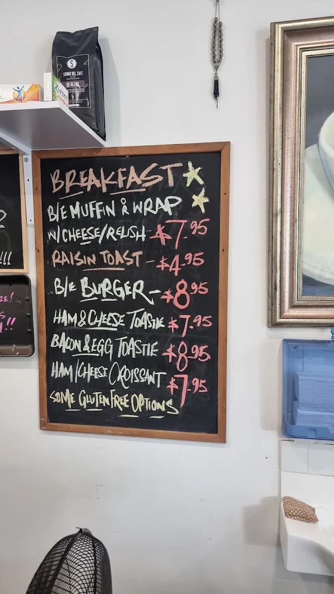 Menu, Frog N' Toad Corner Store