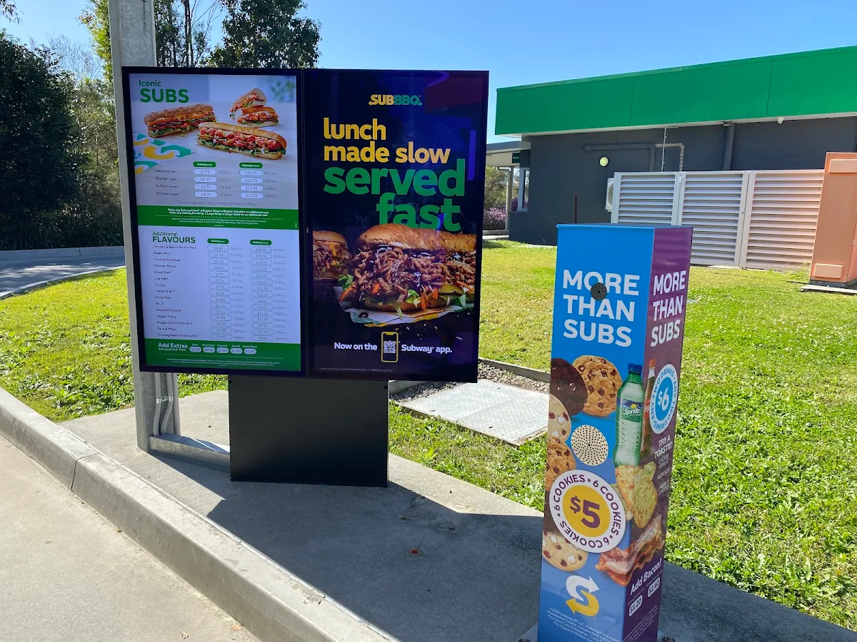 Menu, Subway