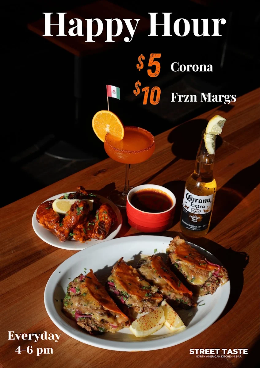 Menu, Street Taste - Carlton