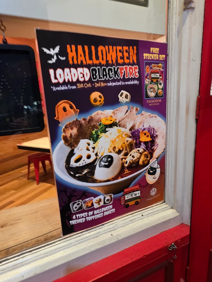 Menu, Street Taste - Carlton