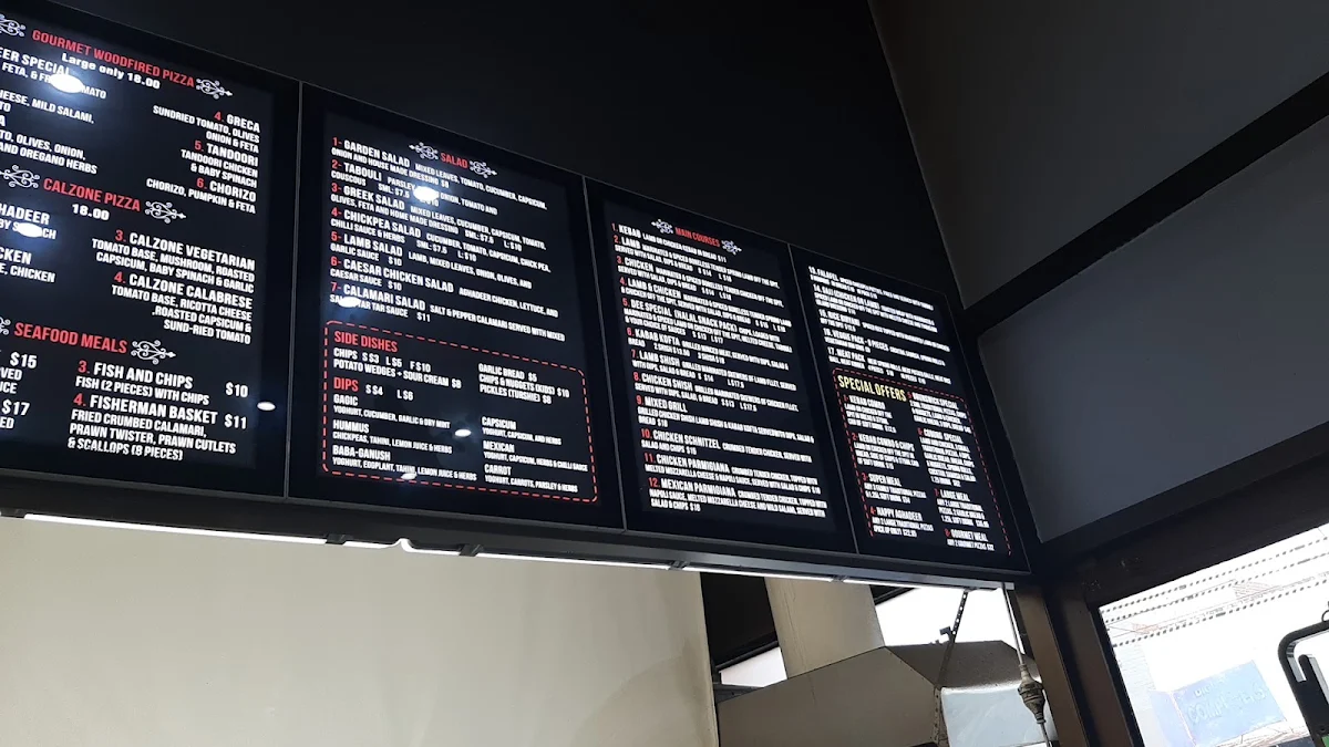 Menu, Aghadeer