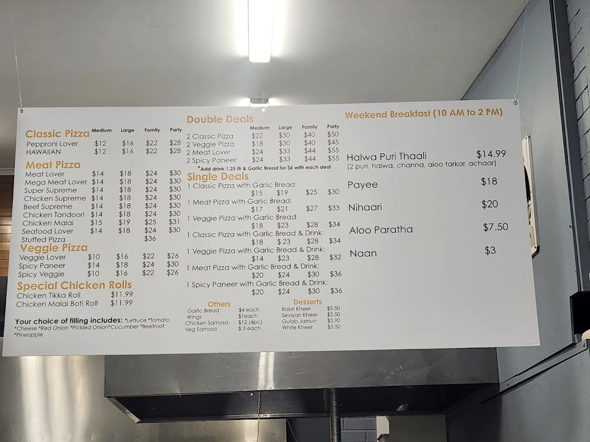 Menu, KARACHI BAITHAK