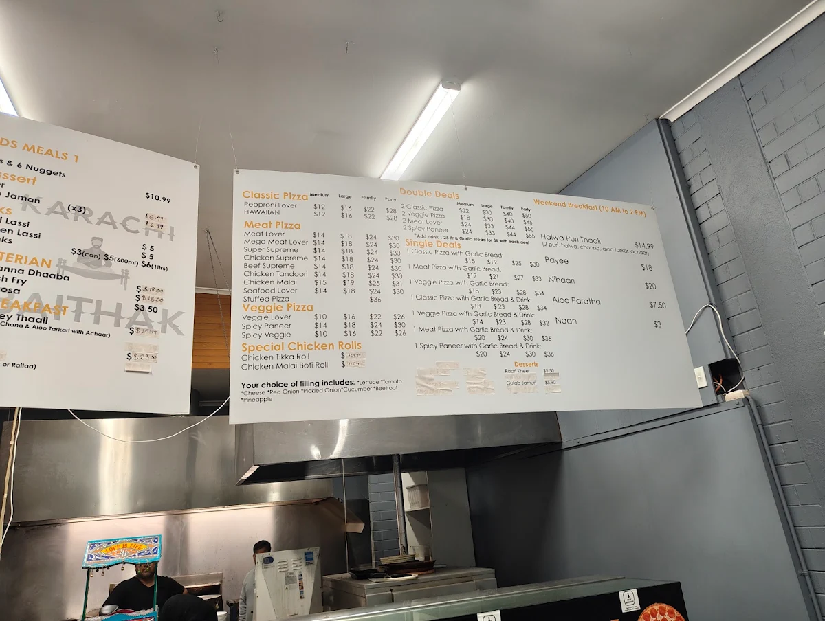 Menu, KARACHI BAITHAK