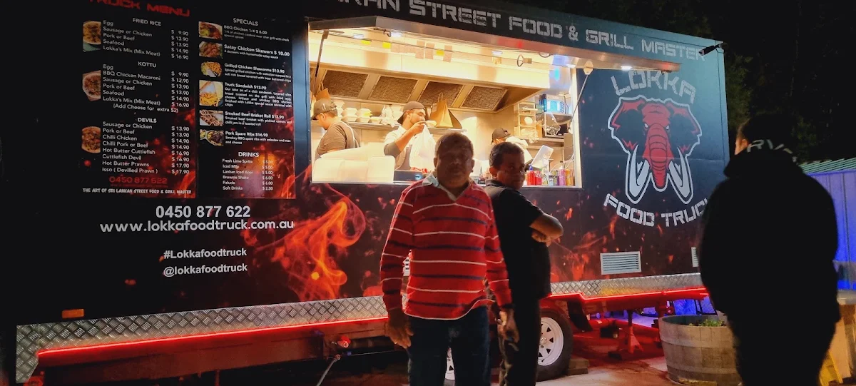 Menu, Lokka Food Truck