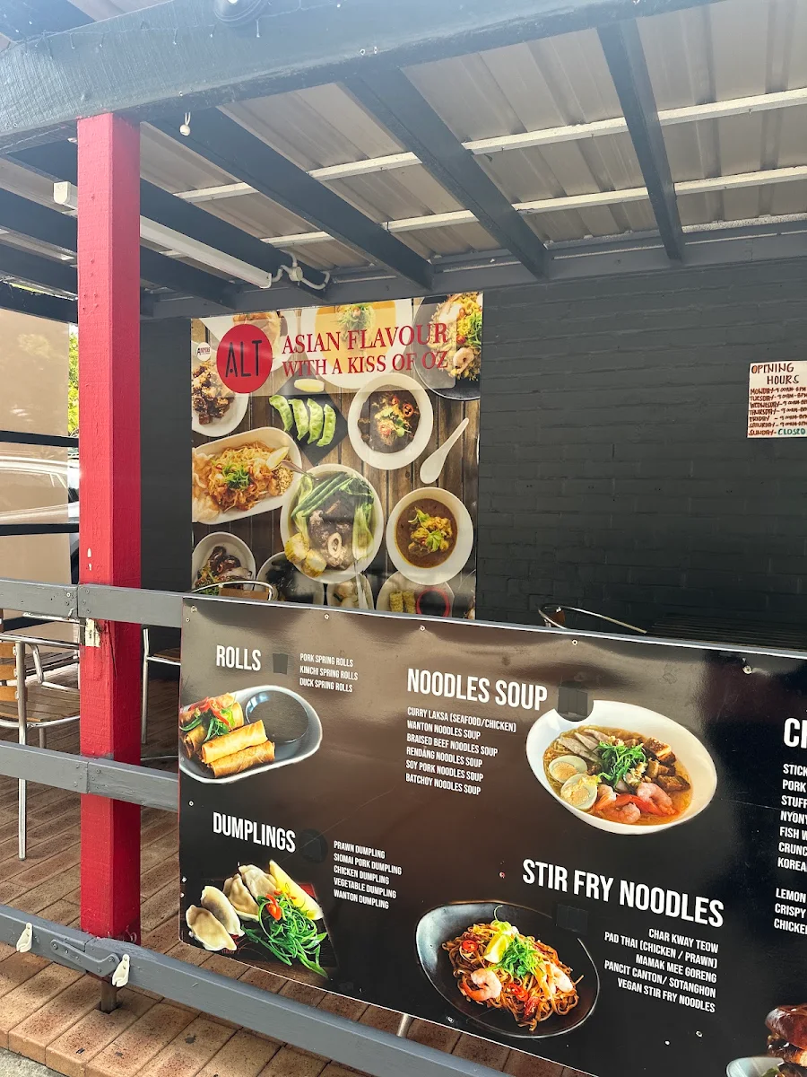 Menu, ALT WA Reschowrant