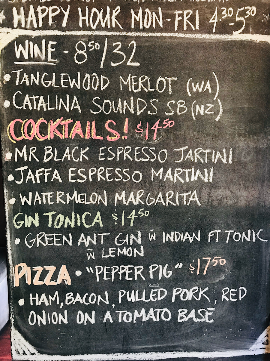 Menu, Mr Basil Rockingham