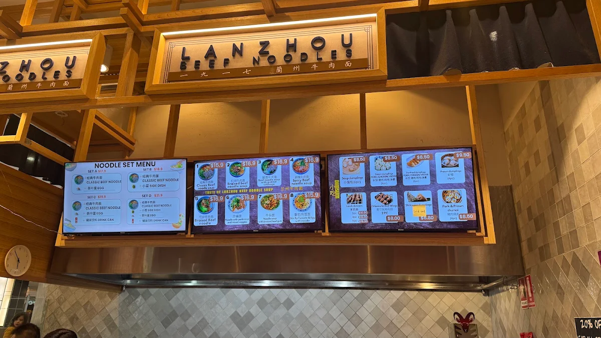 Menu, KFC Hornsby Food Court