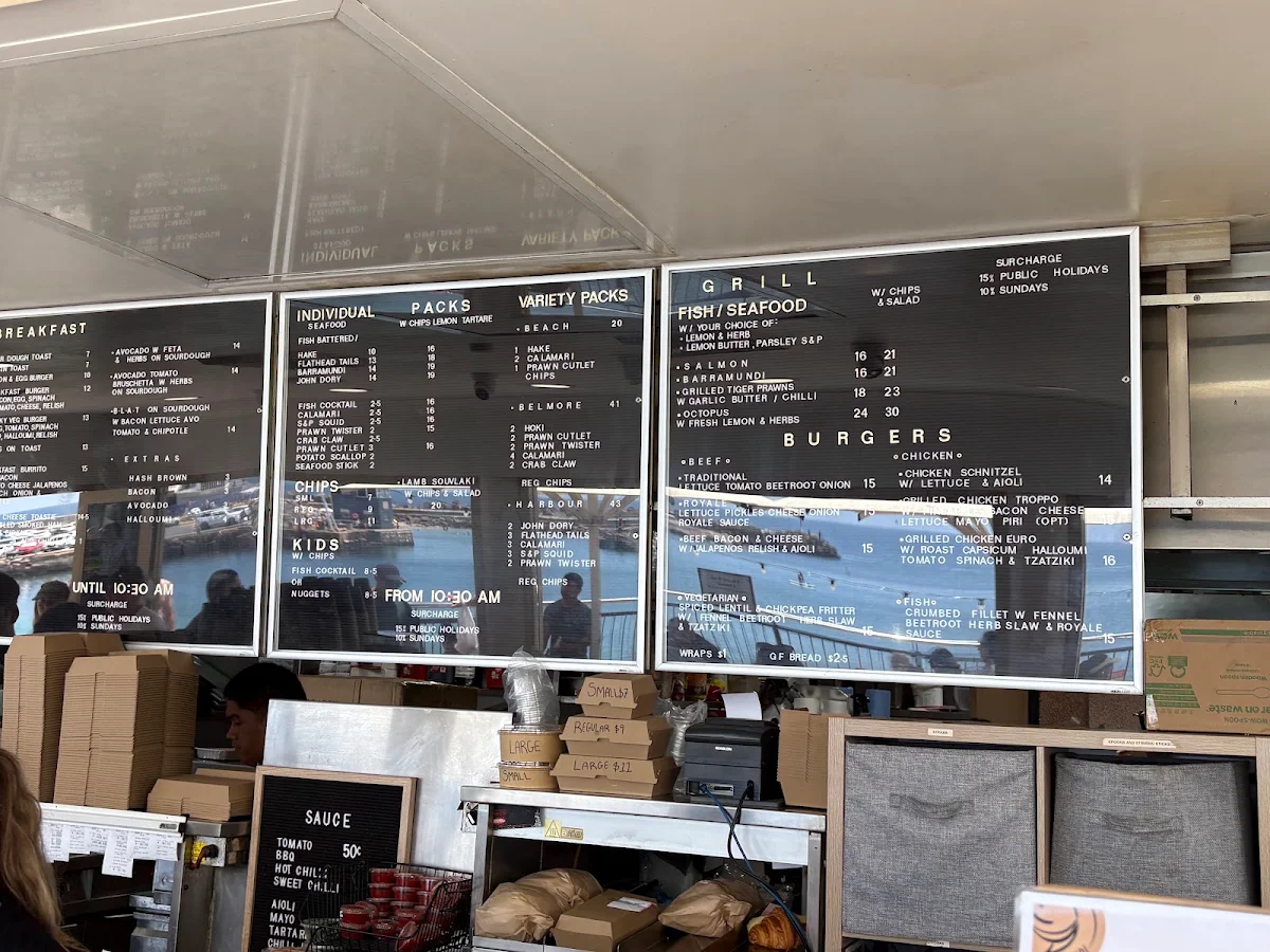 Menu, Levendi