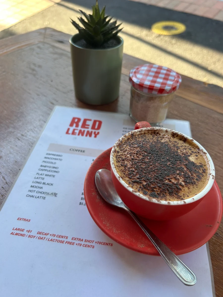 Menu, Red Lenny