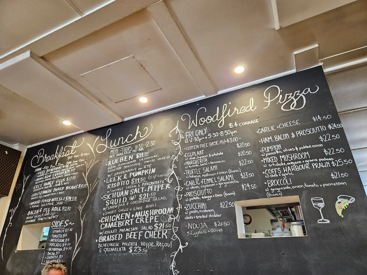 Menu, Goldfish Bowl Cafe & Bakery