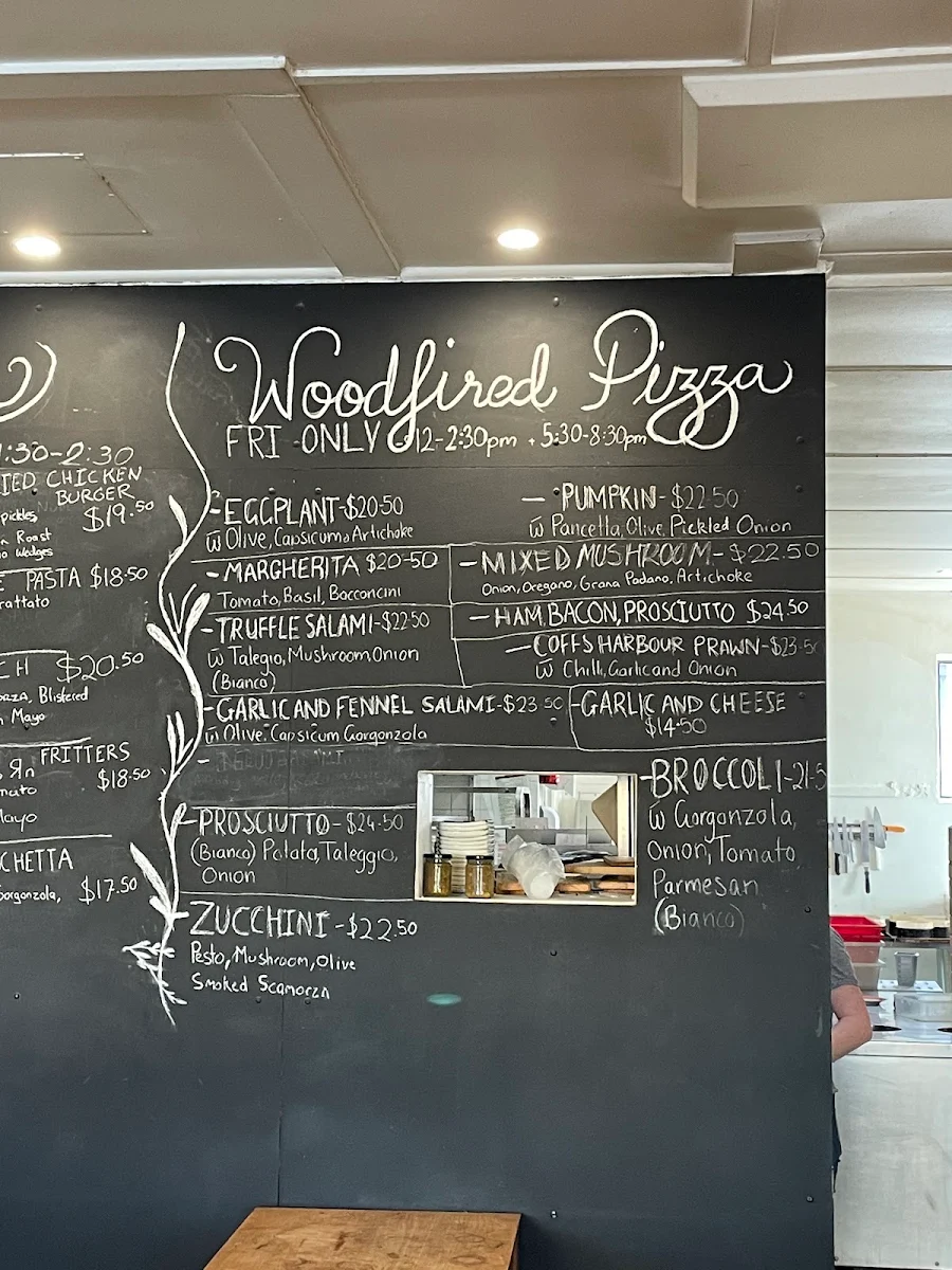 Menu, Goldfish Bowl Cafe & Bakery