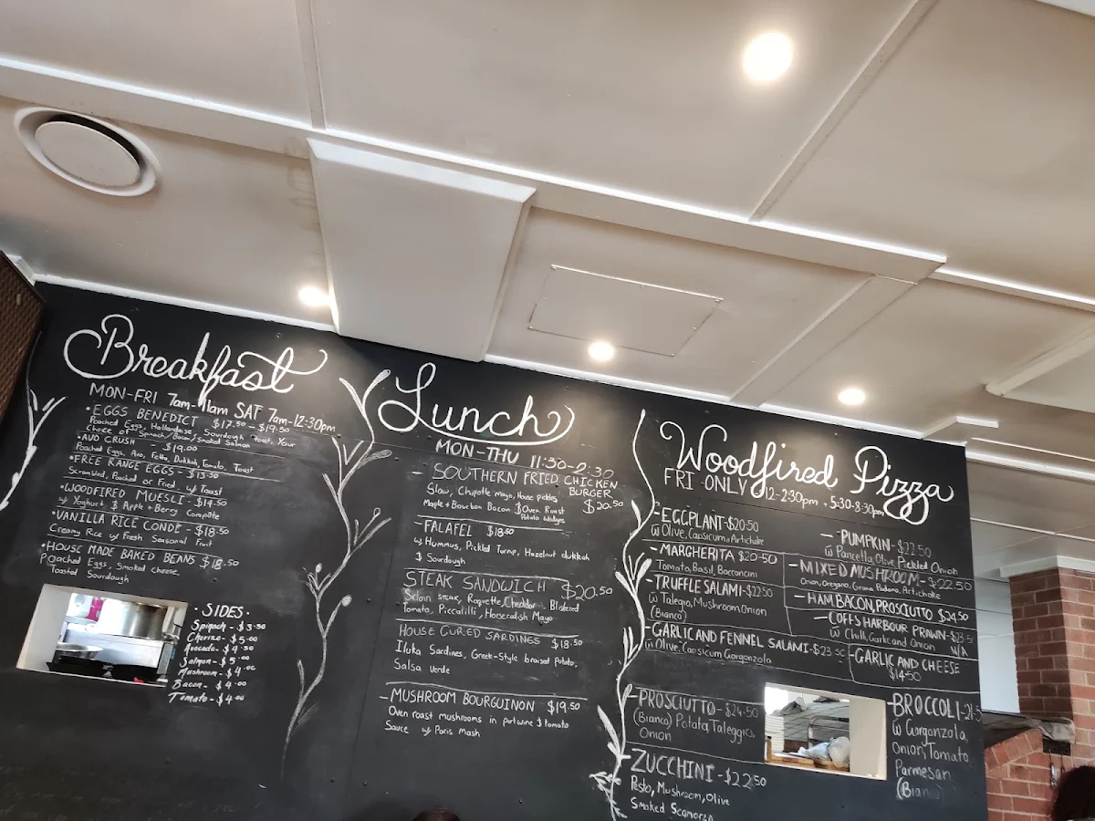 Menu, Goldfish Bowl Cafe & Bakery