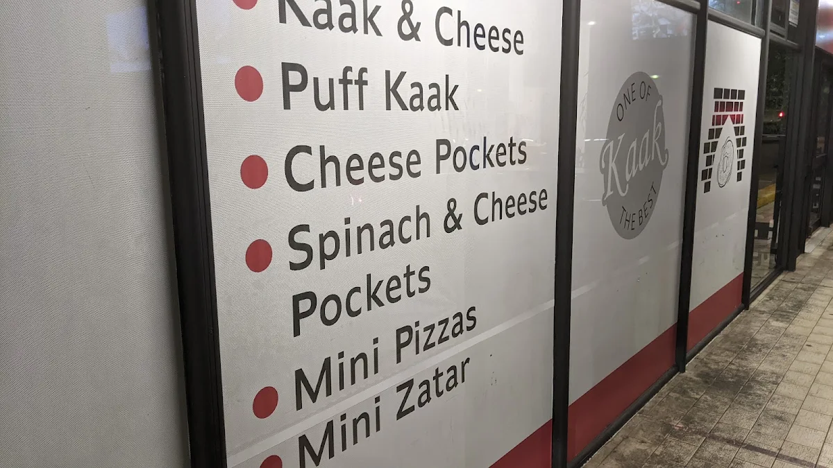 Menu, Kaak Station