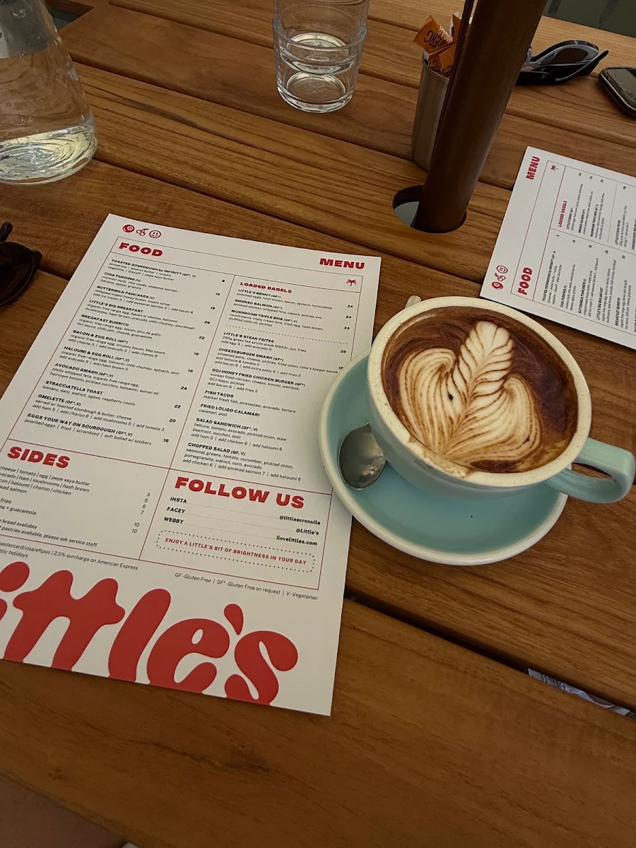 Menu, Little's