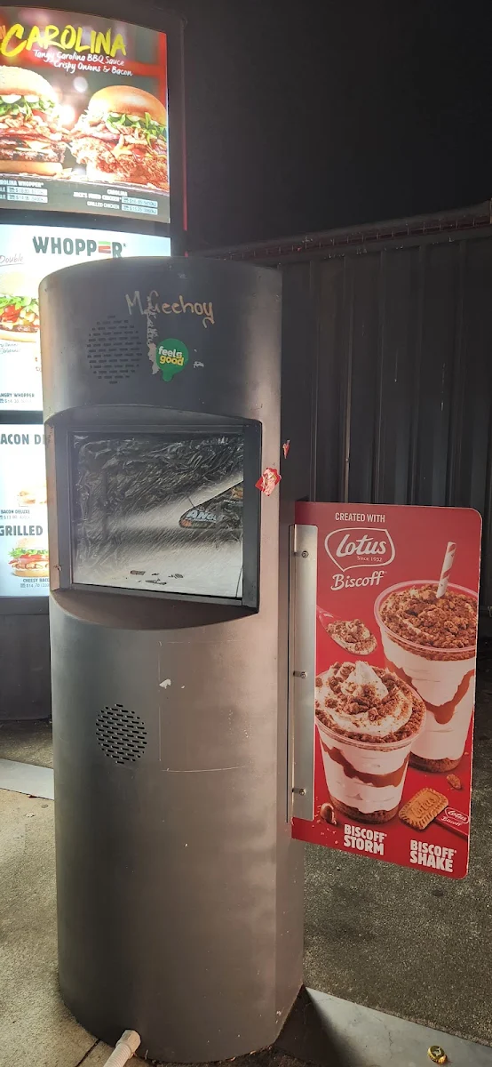 Menu, Hungry Jack's Burgers Rockhampton South