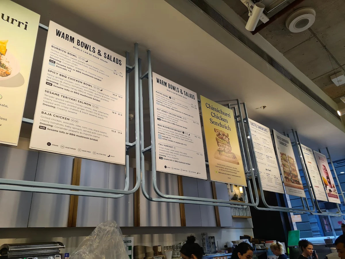 Menu, Cali Press Barrack Place