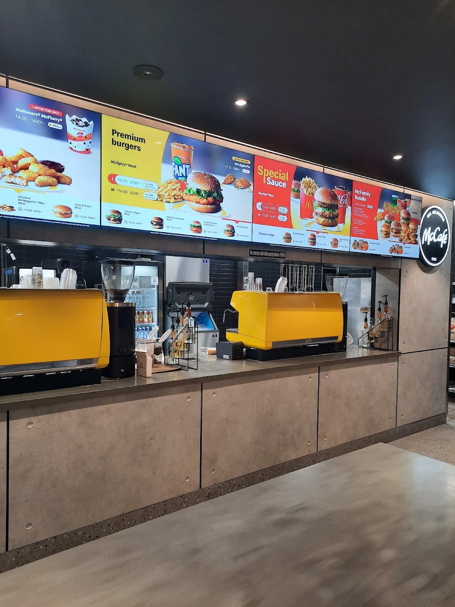 Menu, McDonald's Merrylands