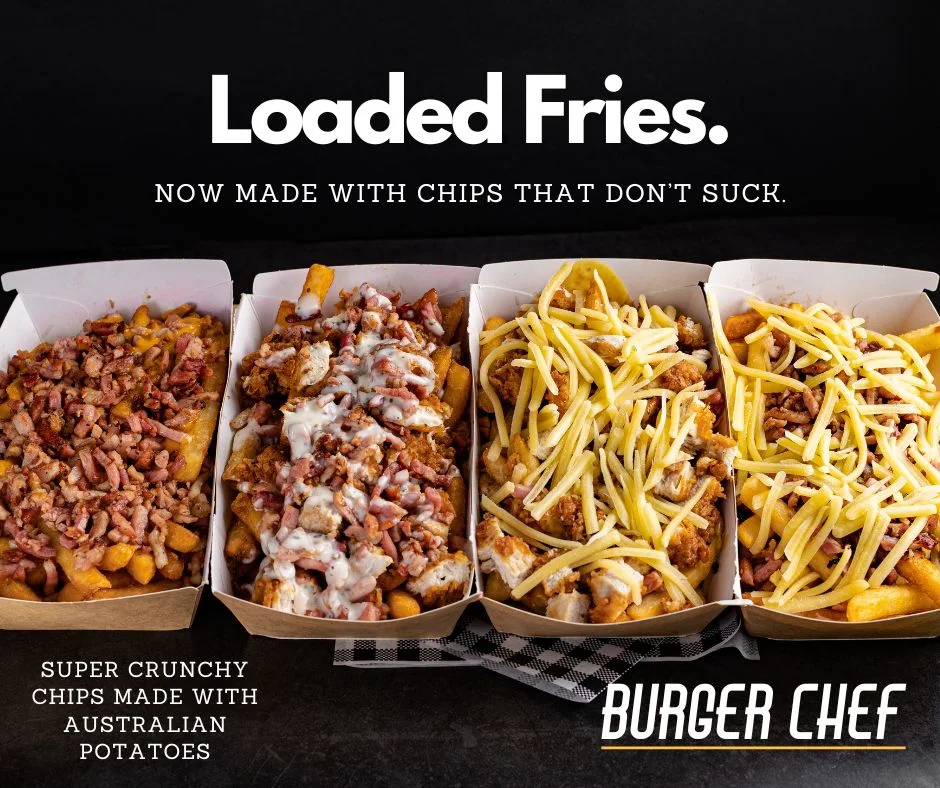 Menu, Burger Chef