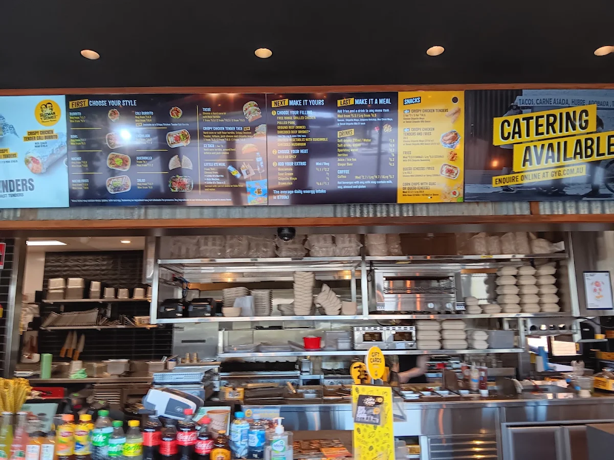 Menu, Guzman y Gomez - Tamworth