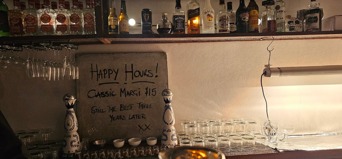 Menu, Bar Veinte