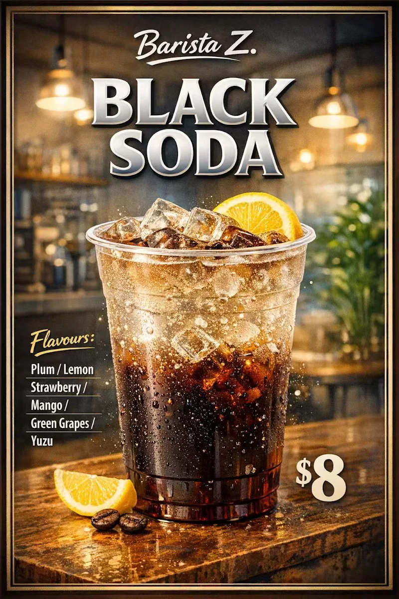 Menu, Barista Z