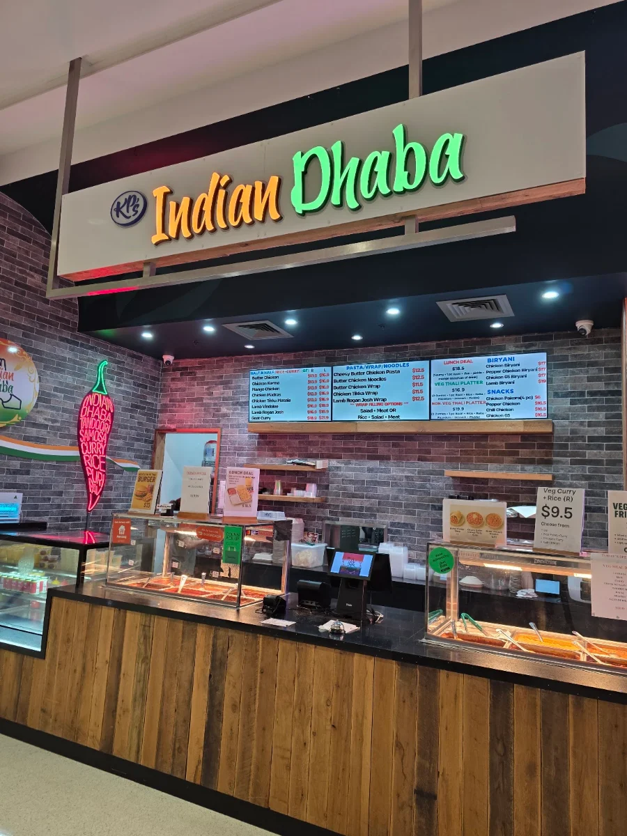 Menu, INDIAN DHABA