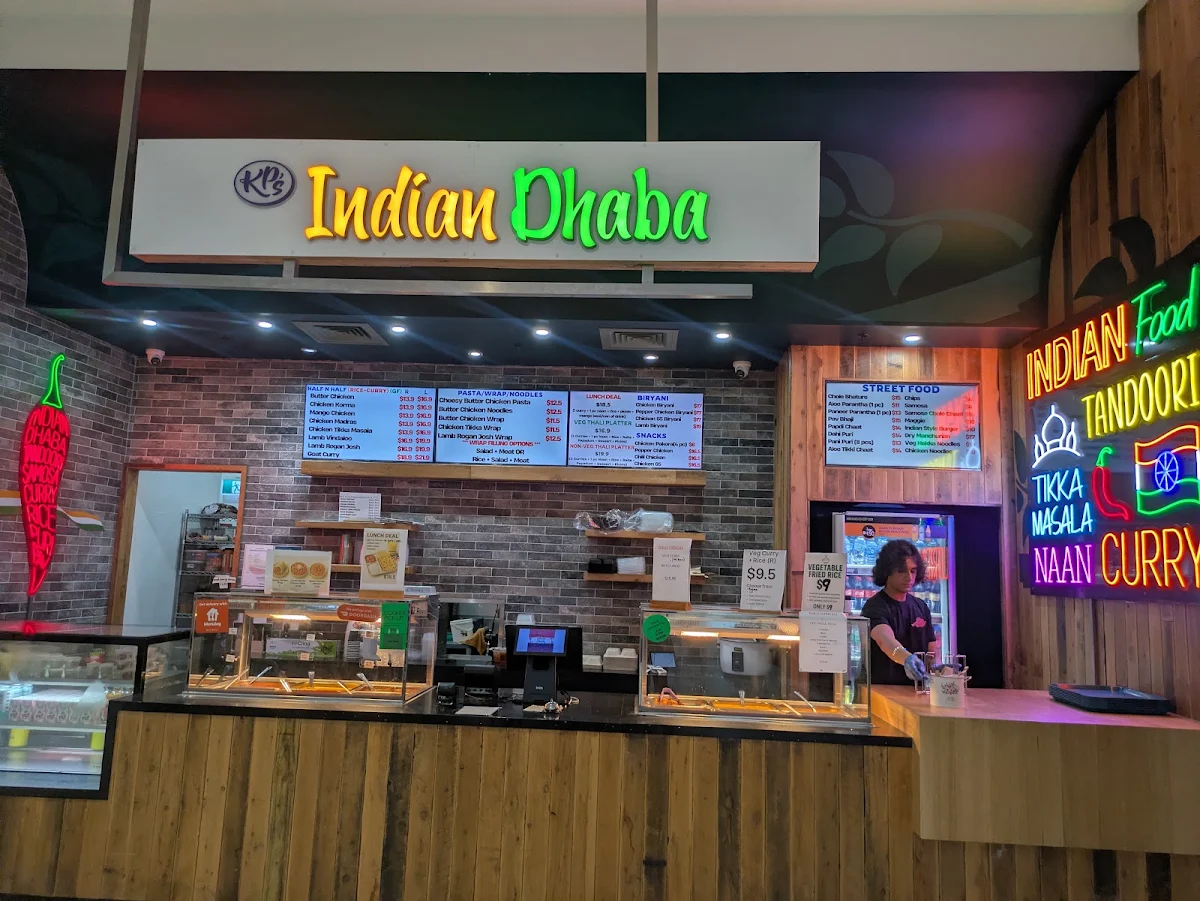 Menu, INDIAN DHABA