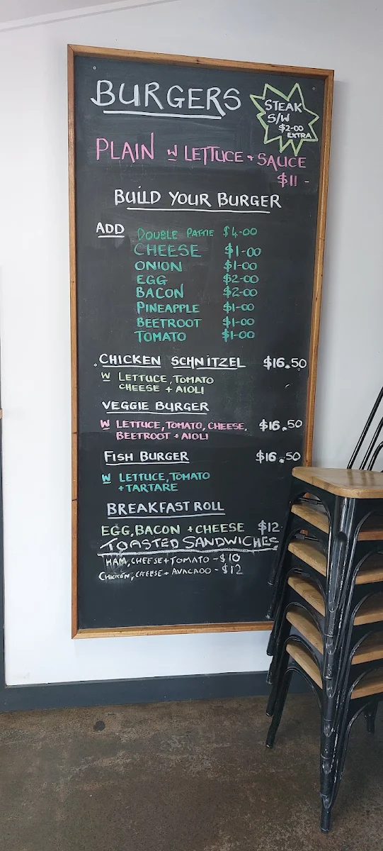 Menu, Fish and Chips