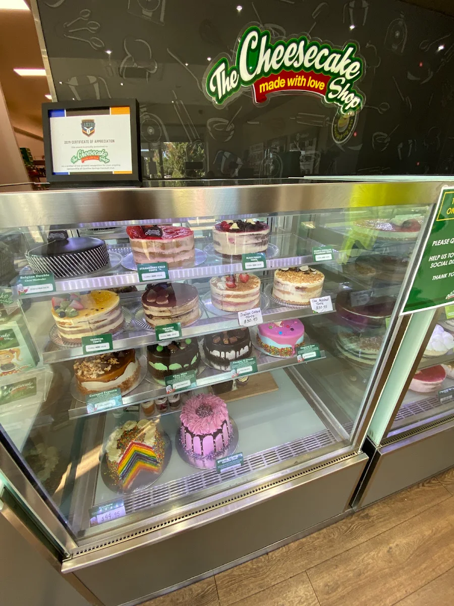 Vibe, The Cheesecake Shop Caroline Springs
