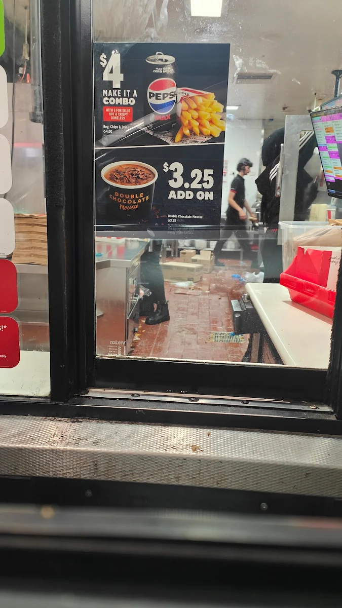 Menu, KFC Granville
