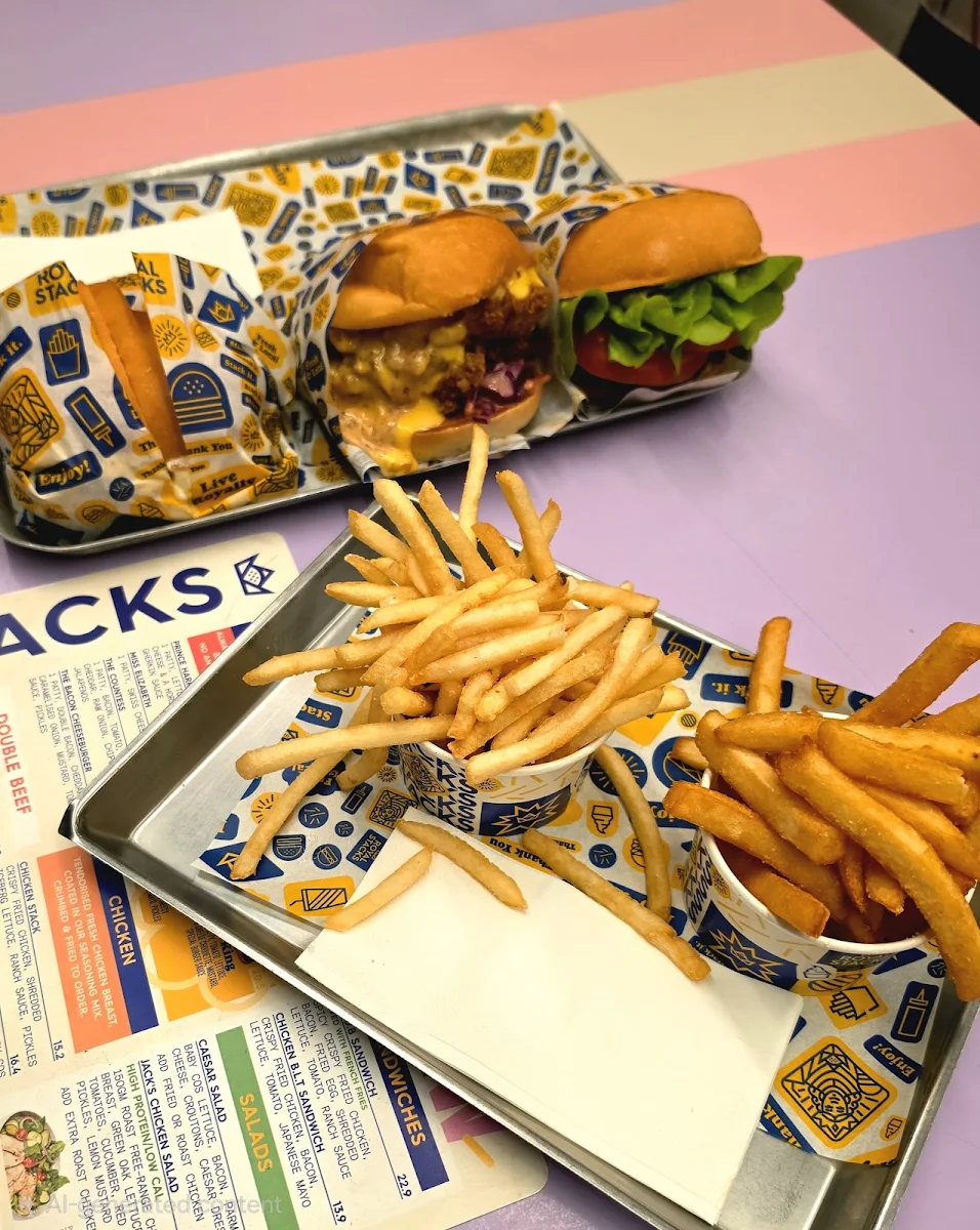 Menu, Royal Stacks Moorabbin