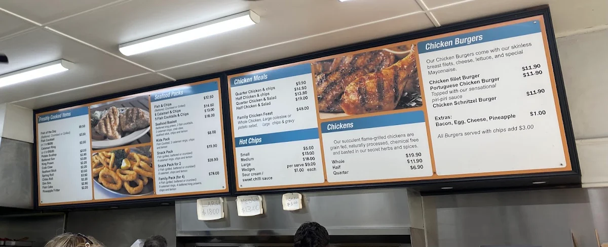 Menu, Chickensalt