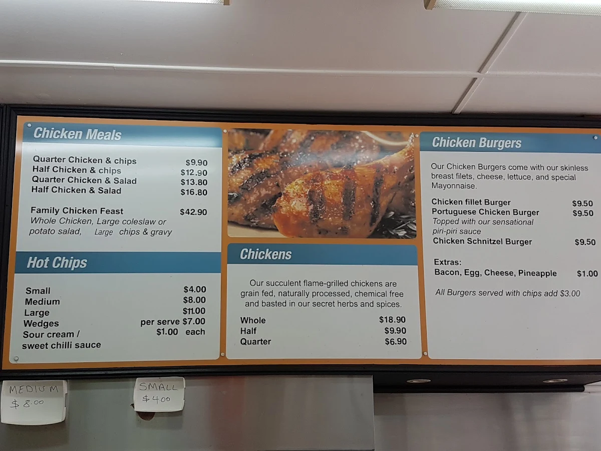 Menu, Chickensalt