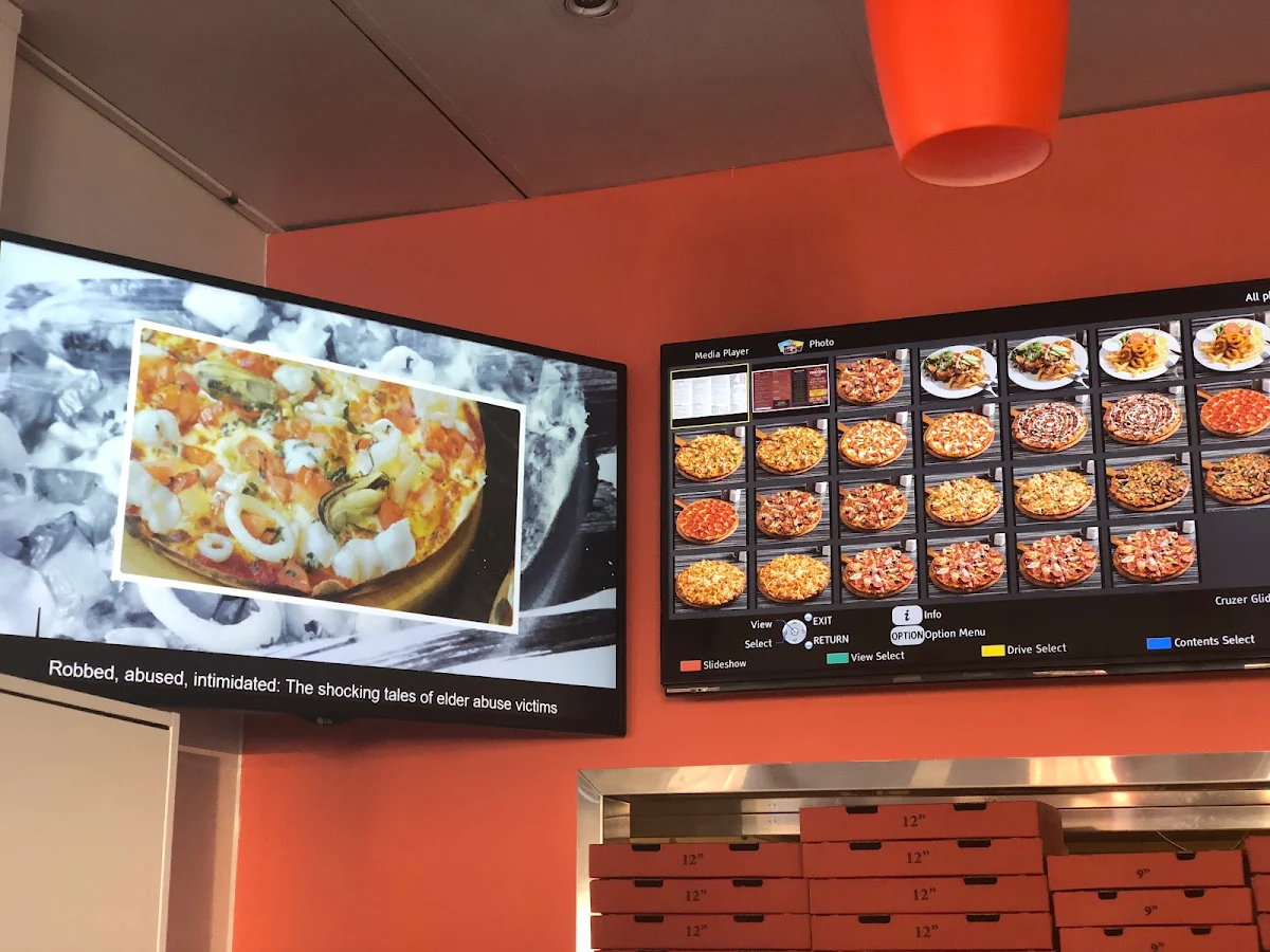 Menu, Craver's Pizzeria