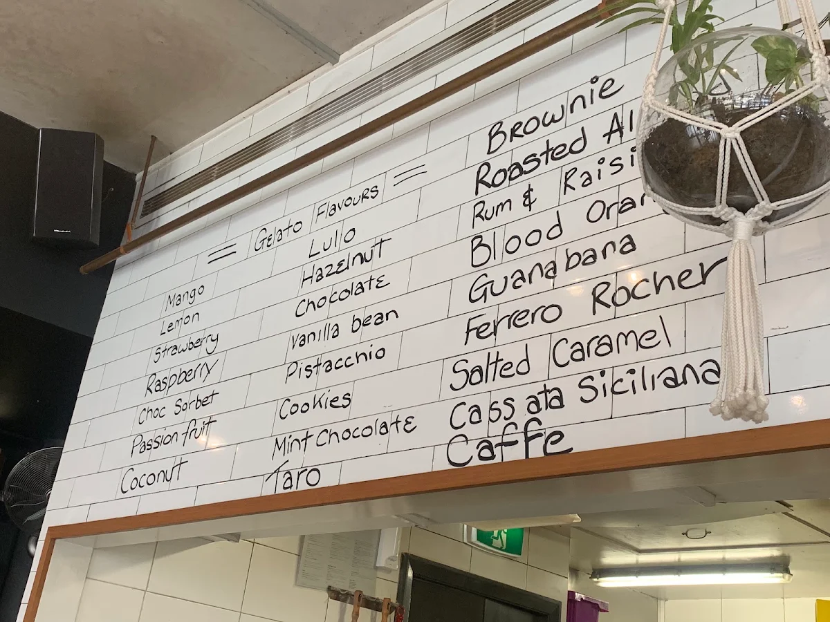 Menu, Bravo Trattoria