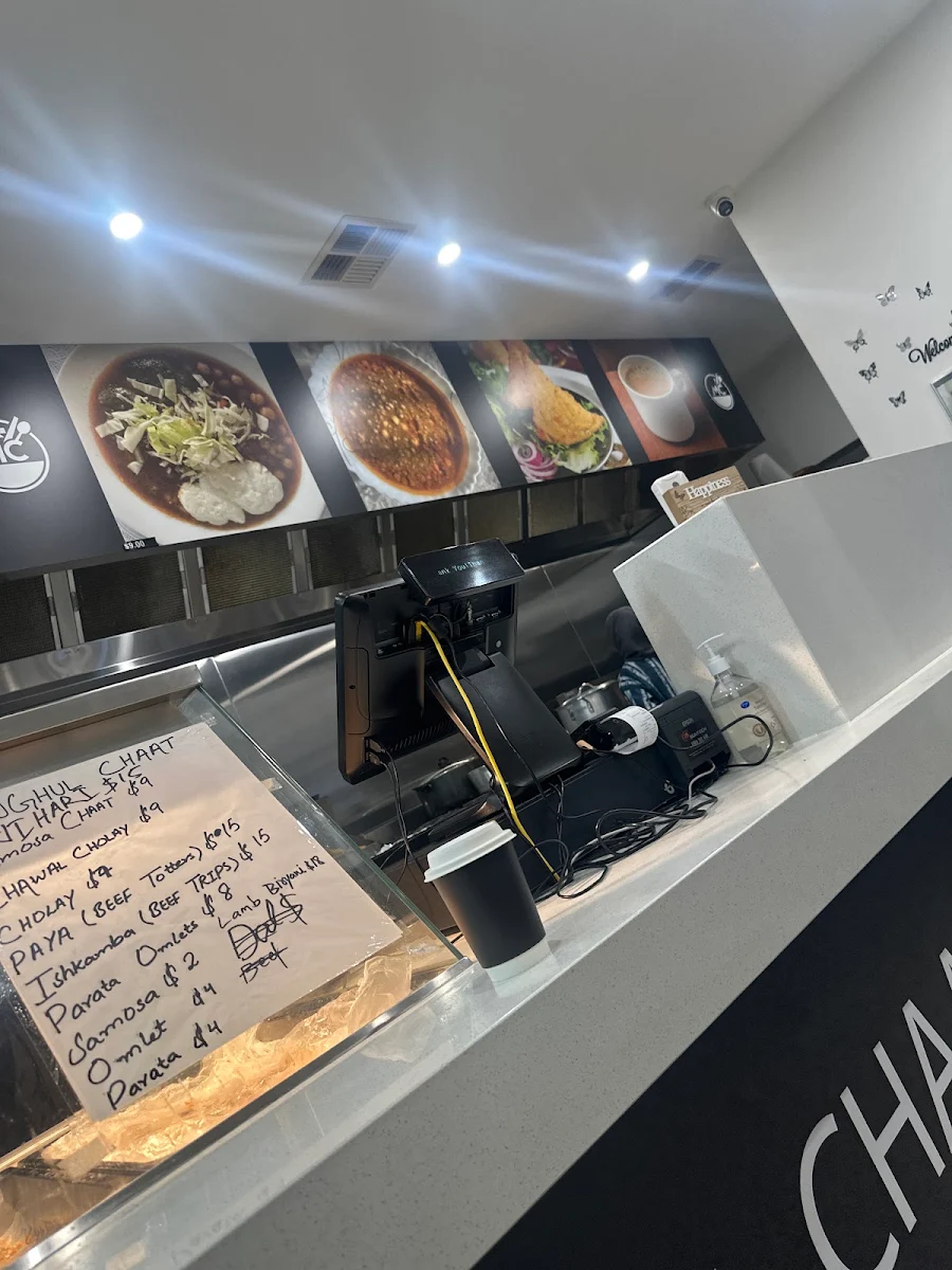 Menu, Mughal chaat