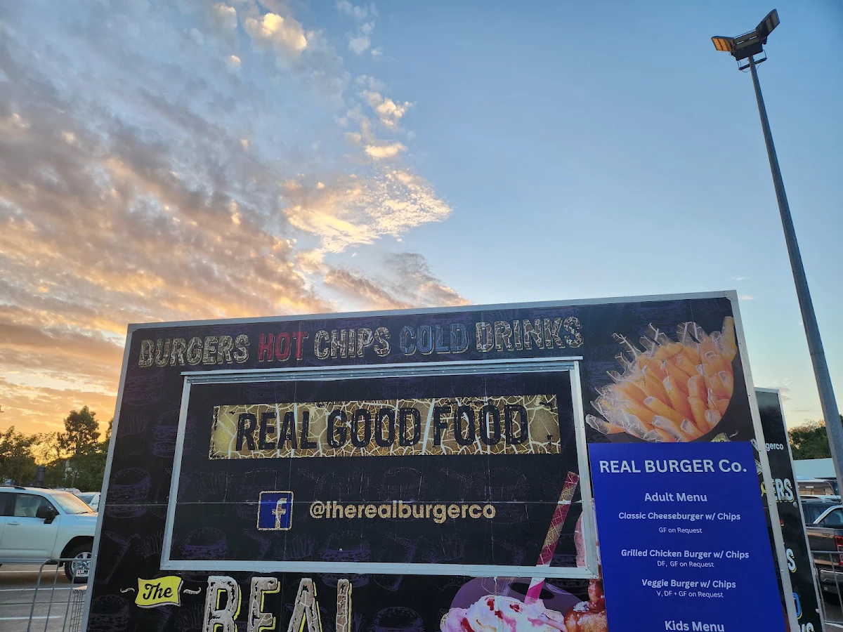 Menu, The Real Burger Co. North Shore