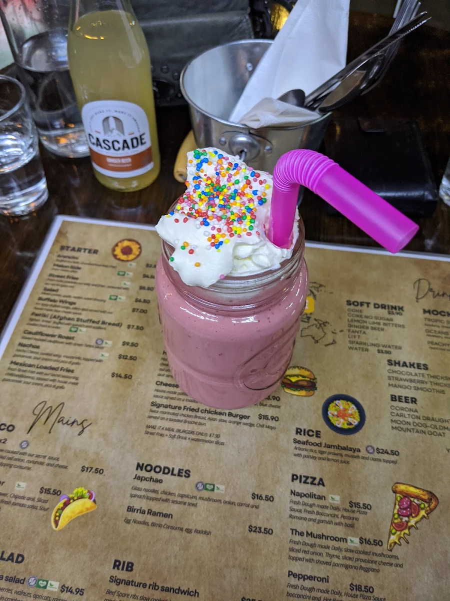 Menu, Street Taste
