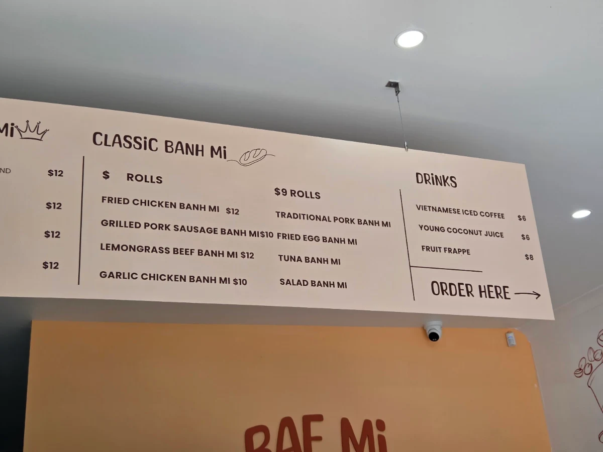 Menu, Bae Mi