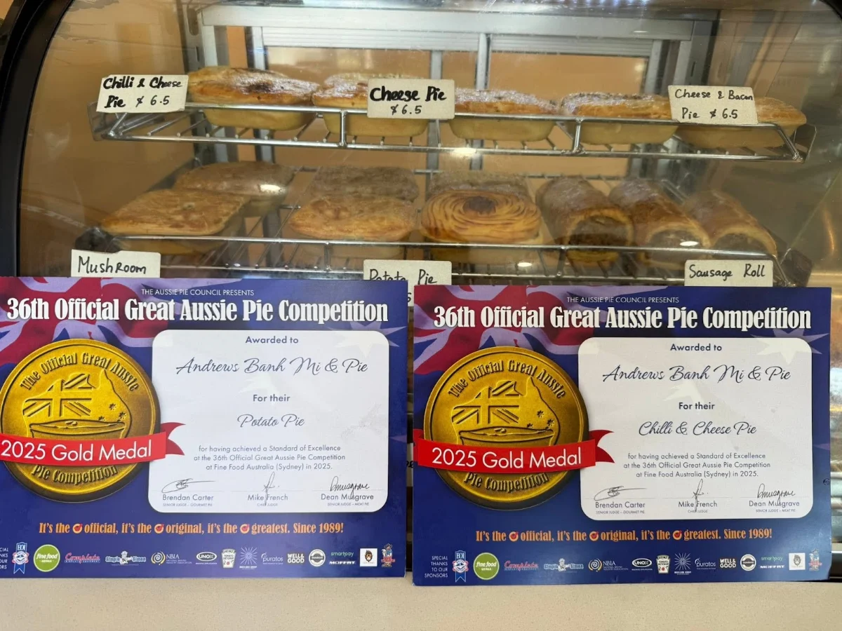 Vibe, Andrew’s Banh Mi &Pie - Thomastown