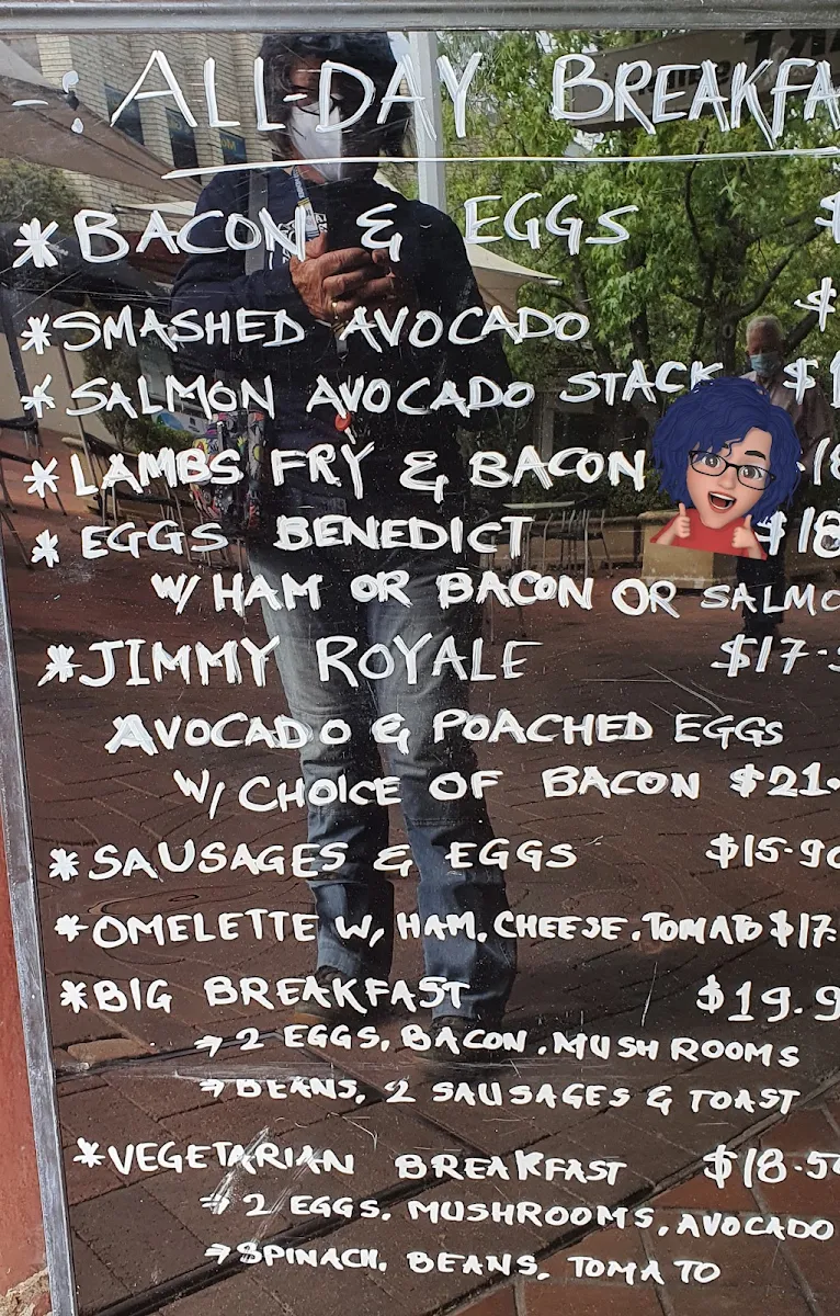 Menu, Courthouse Coffee