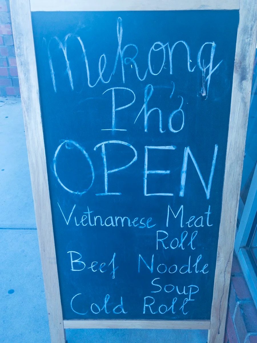 Menu, Mekong Phở