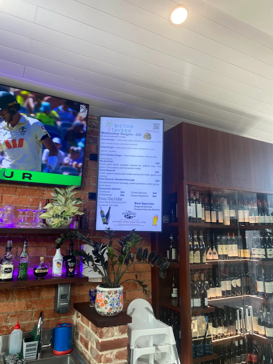 Menu, McDonald's Bicton