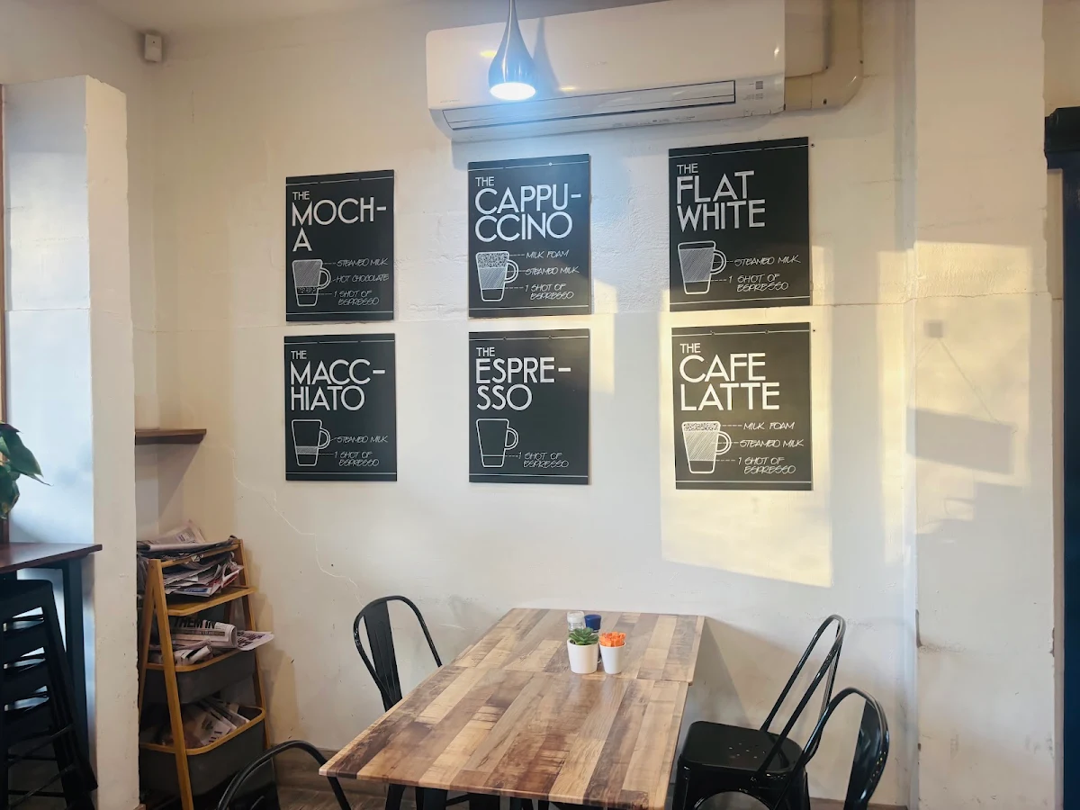 Menu, Manx Cafe