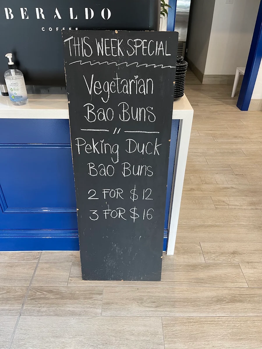Menu, Manx Cafe